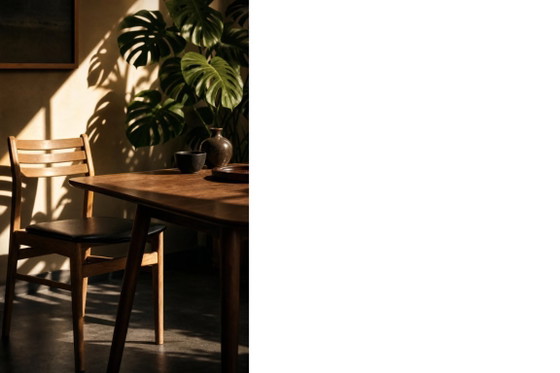 Image 1 of Vintage Scandinavische eikenhouten eetkamerstoelen uit het midden van de 20e eeuw van Sax Møbelfabrik, jaren 60, set van 4