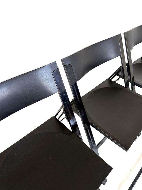 Image 1 of Sedia pieghevole 6x Design 'P08', Justus Kolberg, Tecno '90