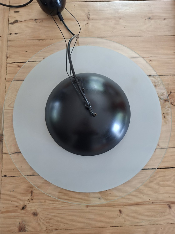 Image 1 of Briloner Leuchten 4280/02 – Design UFO Hanging Lamp – Ø 50 cm – Glass & Metal