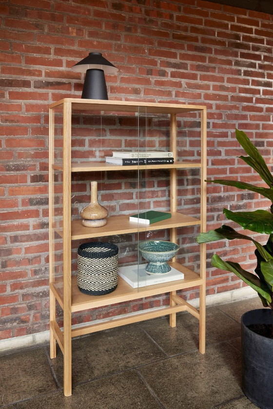 Image 1 of Hübsch curve design vase (24cm)