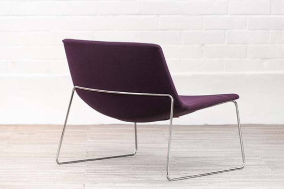 Arper Catifa 80 Lounge Fauteuile – Poltrone, Chrome, Textile (photo 11 of 28)