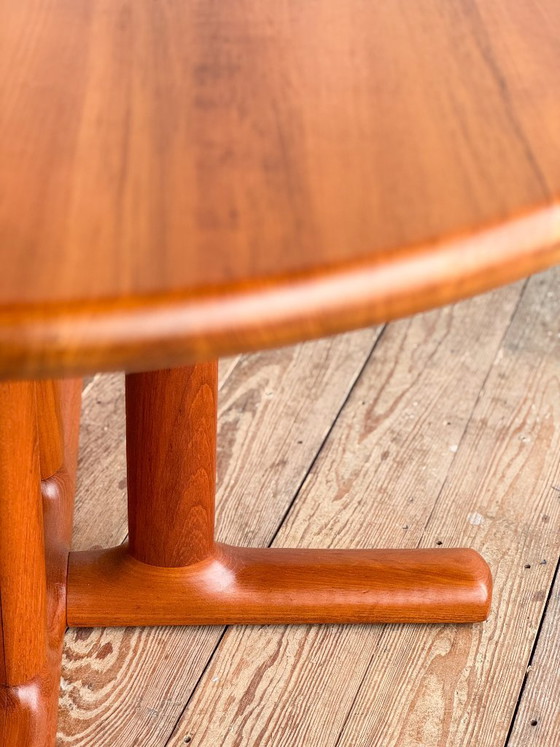 Image 1 of Deense uitschuifbare eettafel van teakhout van Dyrlund