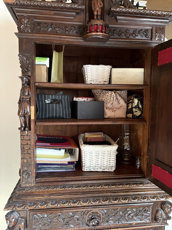 Image 1 of Breton 19th-Century Antique Cabinet