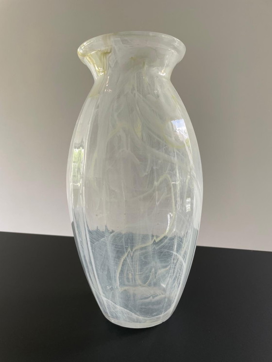 Image 1 of Unique semi-transparent vase, 30 cm high