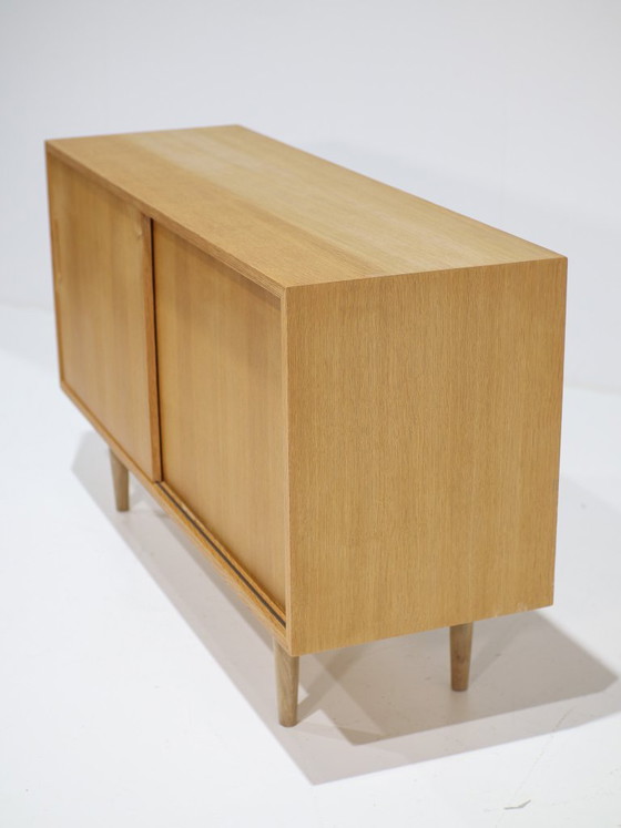 Credenze Carlo Jensen Hundevad rovere danese anni '60, Hundevad (Poul), Legno, Marrone, Mid Century Modern (foto 6 di 15)