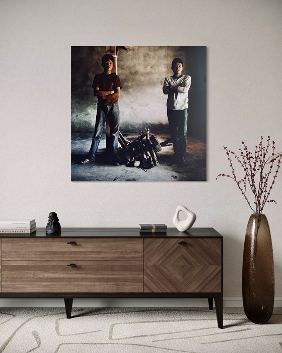 Image 1 of Wang Gang ( 1969 ) Einzelfoto 100cm x 100cm auf Panel Europalia Brüssel