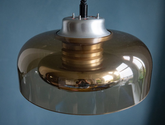 Image 1 of Lampe suspendue Mid Century Space Age par Herda