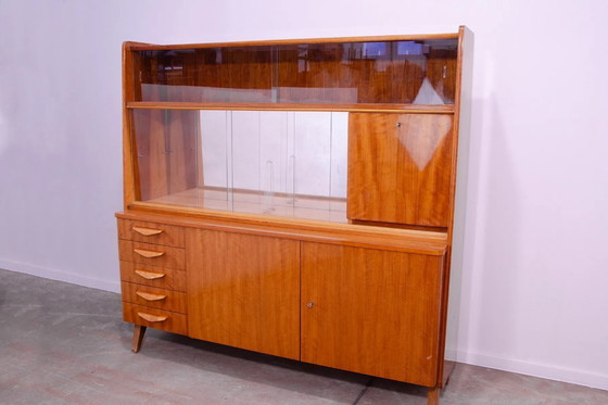Image 1 of Credenza vintage di metà secolo di Frantisek Jirak, anni '60, Cecoslovacchia