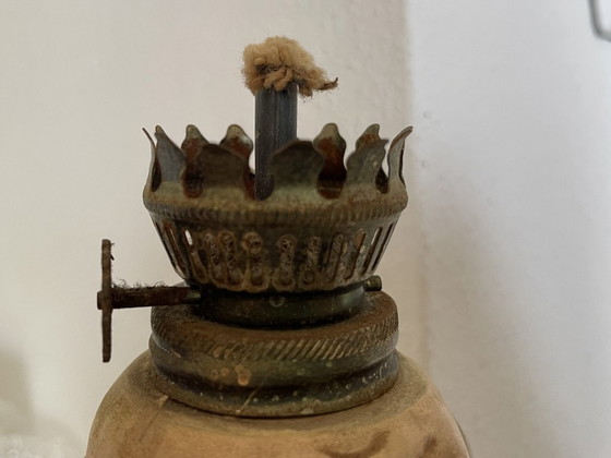 Image 1 of Japanische Kitsch-Keramik-Fix-Öllampe aus Keramik