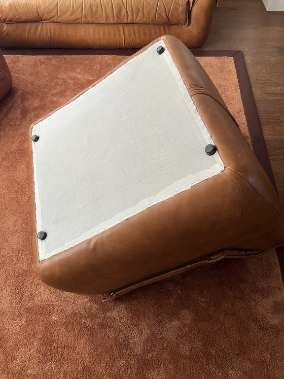 Sofa + 2 Ledersessel aus den 90er Jahren – guter Zustand – Sitzecke, Leather (photo 5 of 5)