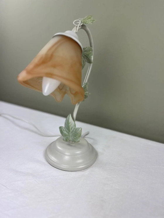 Tulpenlampe – Massive, Tischlampen, Metal, Glass, Vintage (photo 4 of 14)