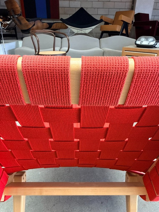 Knoll Risom lounge chair, Jens Risom – Poltrone, Tessile, Legno (photo 13 of 14)