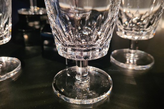 Image 1 of 6 verres à vin Peill & Putzler, modèle KORFU, design Horst Tüselmann.