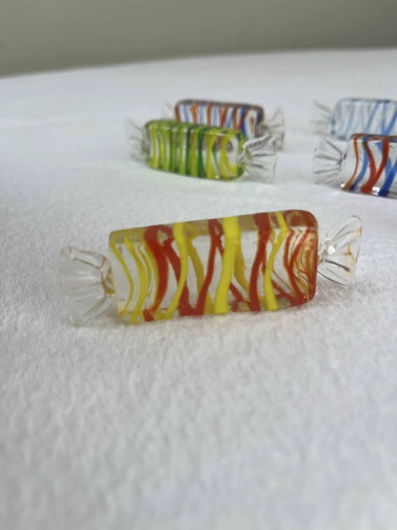 8 Murano knife rests – Table accessories, Crystal, Murano Glass, Vintage (photo 4 of 8)