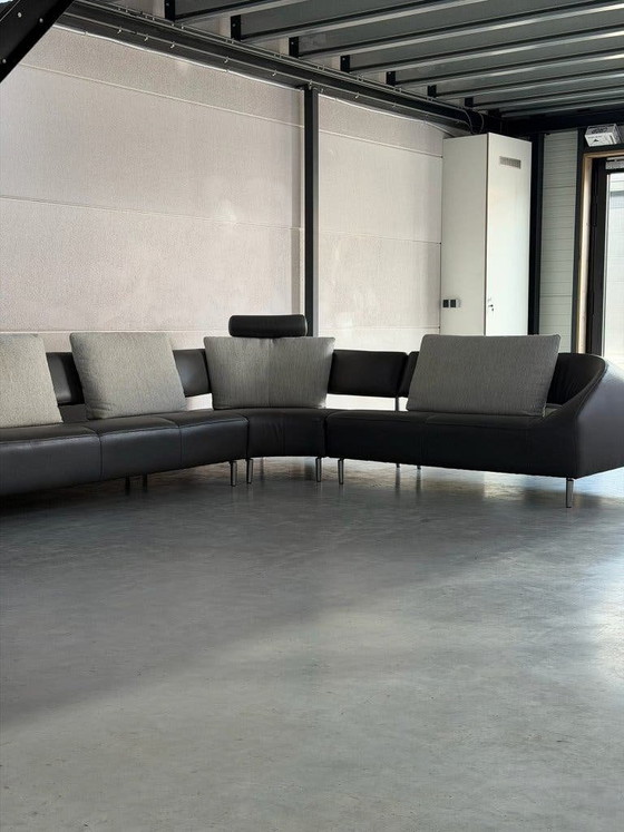 Leolux Vol de Reve Corner sofa - like new – Leather, Textile (photo 5 of 18)