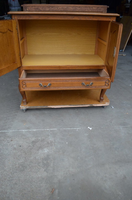Vintage Chest of Drawers (1970s/80s) – Metal, Wood (photo 5 of 7)