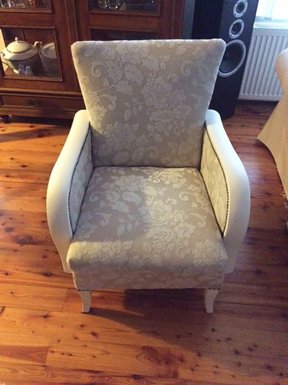 Set of Hungarian Art Deco Armchair, 1930s – Wood (photo 4 of 6)