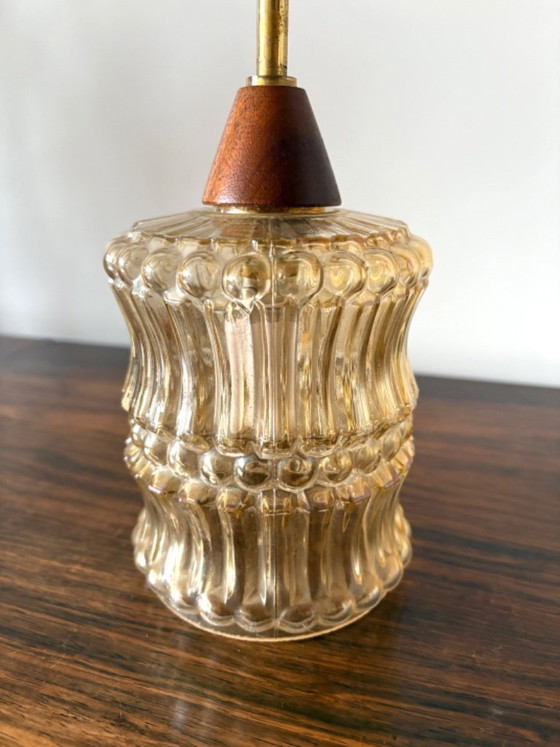 Image 1 of Vintage retro Britse hanglamp/plafondlamp uit de jaren 60