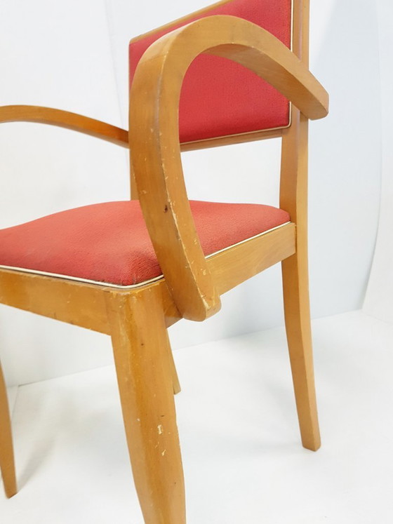 Image 1 of PAAR VINTAGE FRANSE BRIDGE FAUTEUILS JAREN 50 ROCKABILLY JAREN 50 1950