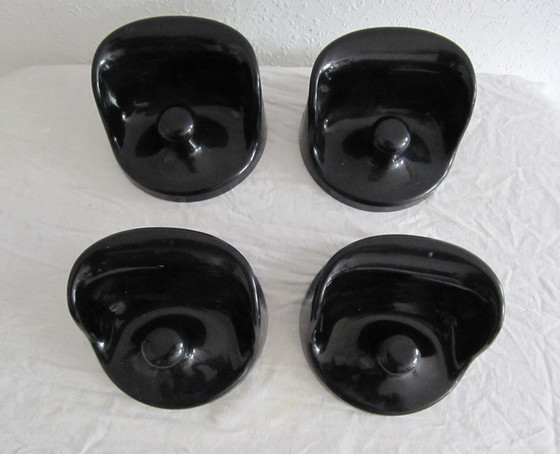 Image 1 of 4x Wall Hooks Olaf von Bohr No. 4702 Kartell 1970s
