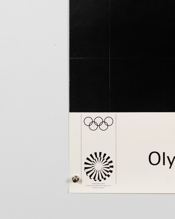 Olympische Spiele München 1972 – Originele vintage Olympische poster van Paul Wunderlich – Mid-Century Modern (photo 8 of 8)