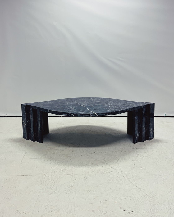 Image 1 of Teardrop Coffee Table in Solid Marble