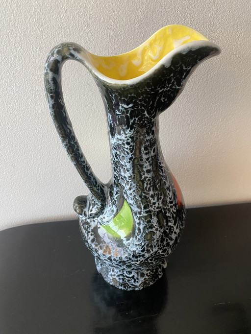 Großer Krug Vintage 50-60 Vallauris von Auguste Lucchesi genannt Luc