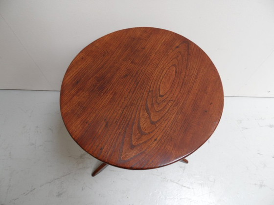 Image 1 of table d'appoint ronde ancienne