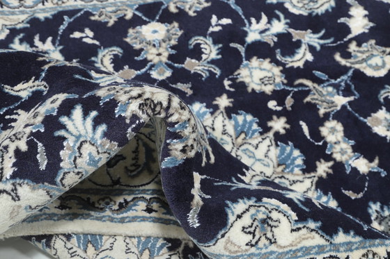 Image 1 of Original Handgeknüpfter Perserteppich Nain Kashmari 242 X 170 Cm Top Zustand