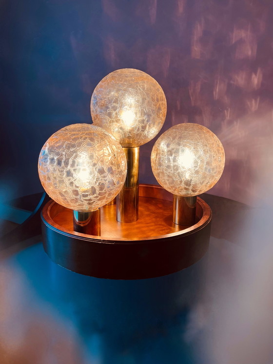 Image 1 of ¡Singular! Lámpara de techo Lambert Rorher de los años 70.