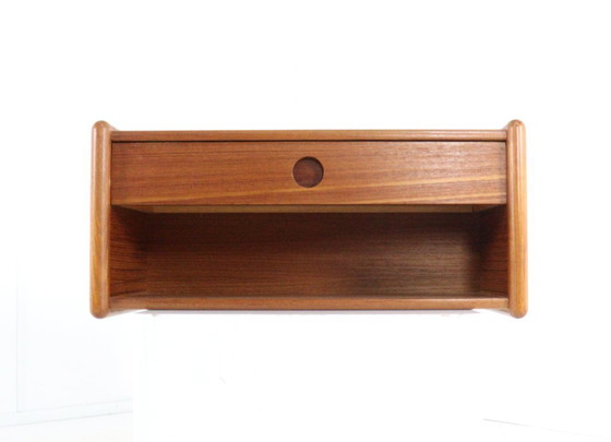 Image 1 of Kai Kristiansen for Vildbjerg mobelfabrik floating wall cabinet vintage Danish