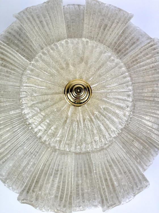 Plafoniera vintage Barovier e Toso, Barovier & Toso, Plafoniere, Ottone, Dorato (foto 4 di 15)