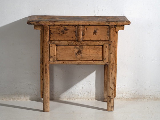 Shanxi console table in fir with dark patina – China, circa 1930 (photo 40 of 40)