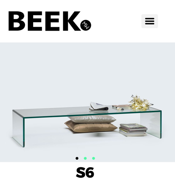 Image 1 of Tavolino da caffè in vetro Beek S6