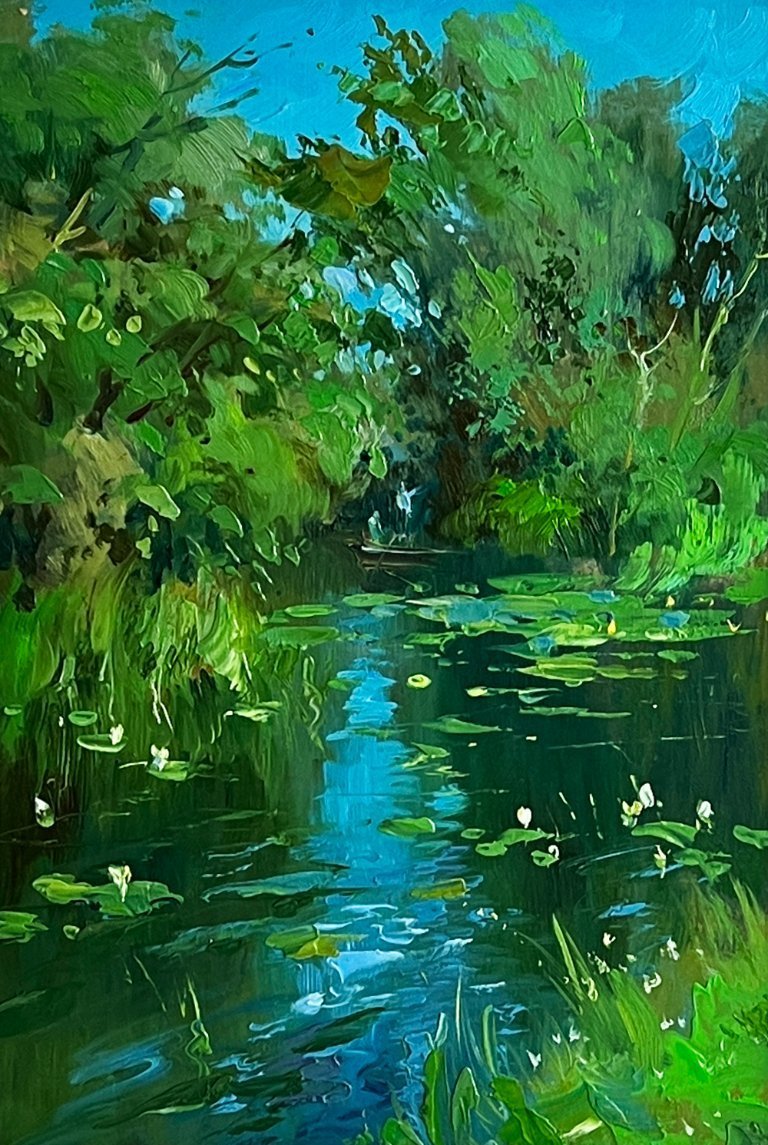 Lake View (油絵) YUKI Lake View (油絵) YUKI Lake View (油絵) YUKI