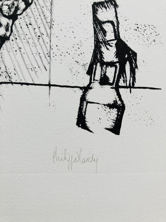 Image 1 of Philippe Hardy - Vintage Lithography
