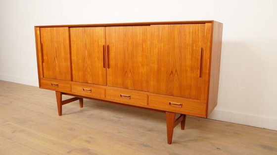 Image 1 of Credenza alta vintage | Mobile a muro | Teak | Anni '60