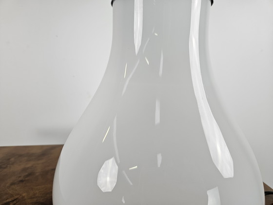 Image 1 of Mid-Century Murano Glass Table Lamp with Two Lights, 1970