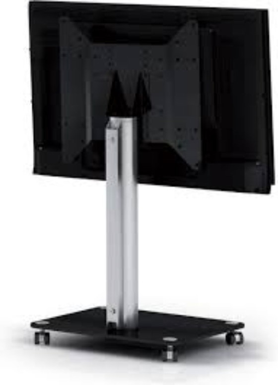 Image 1 of Spectral Floor TS-QX203BG Zwart Glas TV standaard