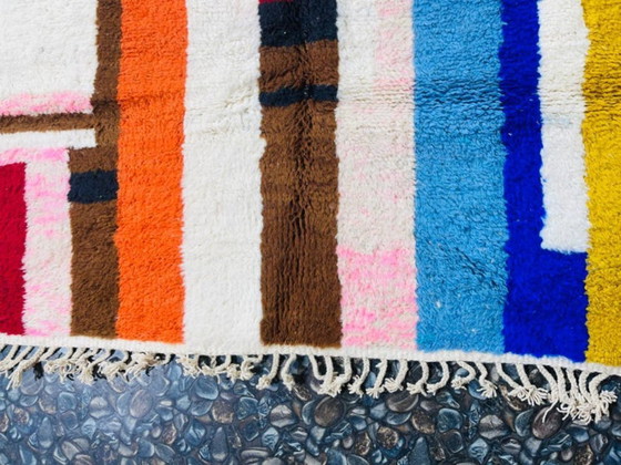 Image 1 of Mehrfarbige Berberteppiche aus Leinen, 250 cm x 200 cm 