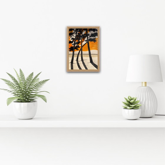 Image 1 of Inchiostro su carta naturale. Dimensioni 30x21 cm.