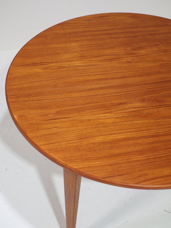 Image 1 of Extendable dining table Omann Jun 55 teak vintage Danish