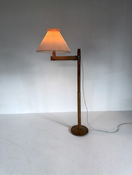 Image 1 of Lampada da pesca vintage in pino anni '70