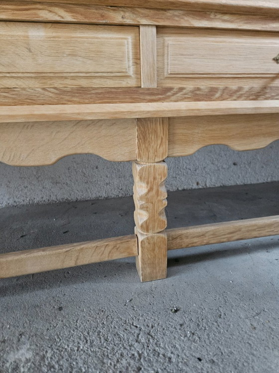 Image 1 of Massief eiken dressoir van Henning Kærnulf Kjaernulf