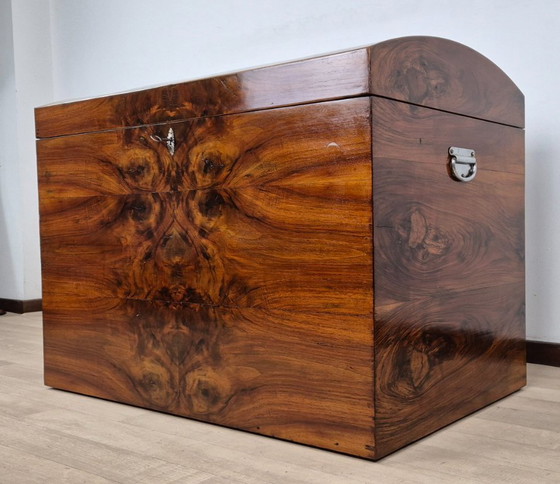 Baule Art Déco Emiliano 1934 – Italian Manufacturing, Cassettiere, Iron (photo 5 of 23)