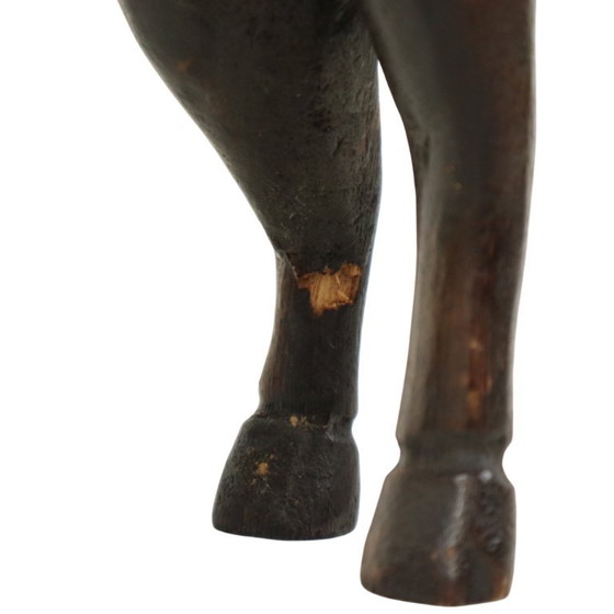 Image 1 of Cheval Marwari vintage en bois