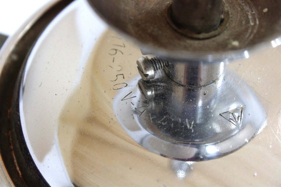 Image 1 of Lámpara de araña Art Déco cromada de ESC Zukov, Checoslovaquia, década de 1930