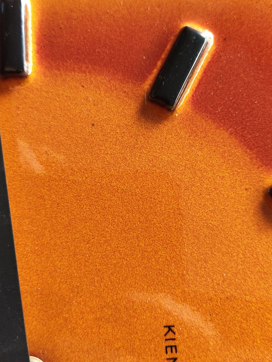 Image 1 of vintage Kienzle Chronoquartz wandklok uit de jaren 70