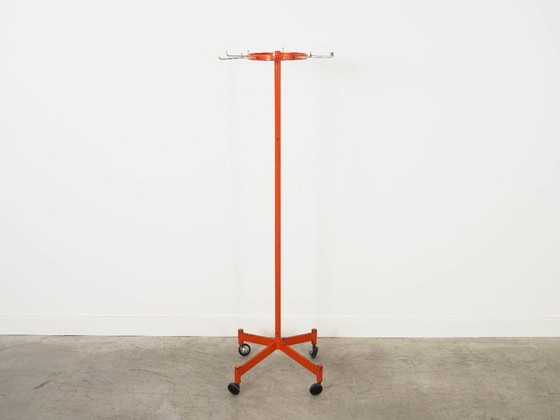 Image 1 of Swivel coat rack on castors, Danish design, 1970s, made in Denmark