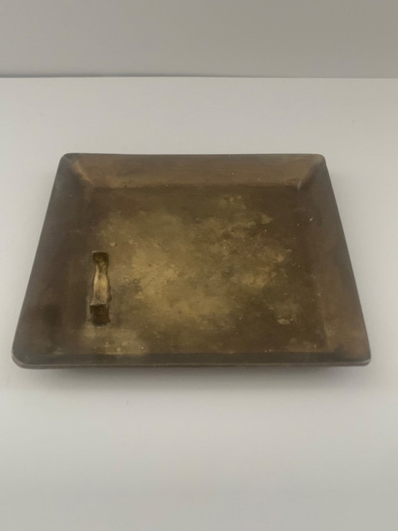 Image 1 of Vassoio Piatto Ciotola Mod. 498 Georg von Mendelssohn Dresda Hellerau Eva von Stössel Art Deco Nouveau Bauhaus Jugendstil